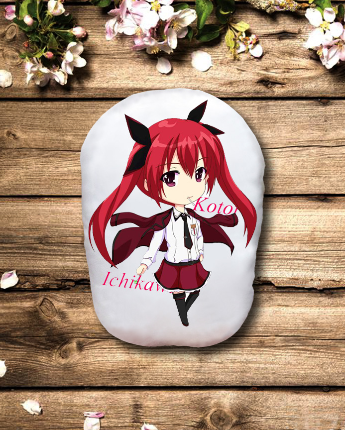 Gấu bông Kotori Itsuka in 2 mặt nhiều mẫu nhân vật