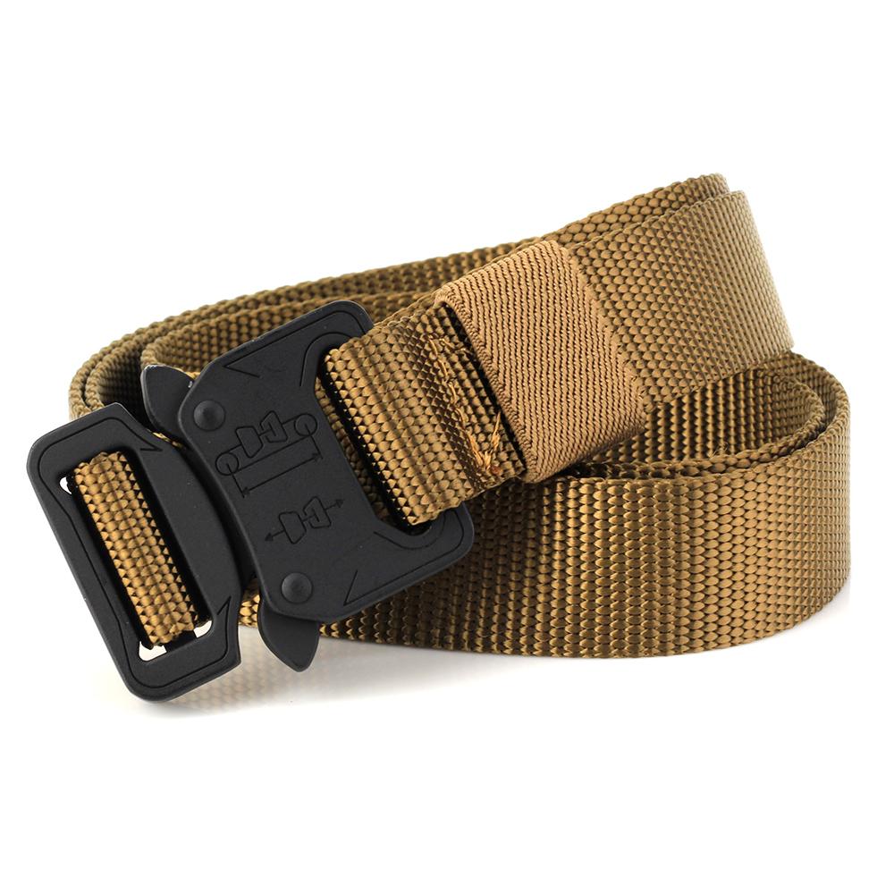 Nam Mới Cứng Chiến Thuật Đai Quân Sự Quạt Phong Cách Thể Thao Ngoài Trời Bên Trong Thắt Lưng Nam, Nữ Tướng Giải Trí đai Nylon 2.5CM