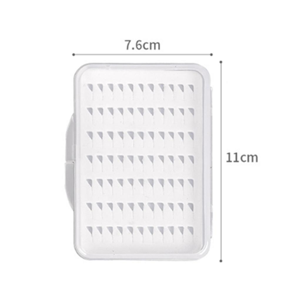 Ultrathin Fly Fishing Case Clear Fly Box Hook Storage Case