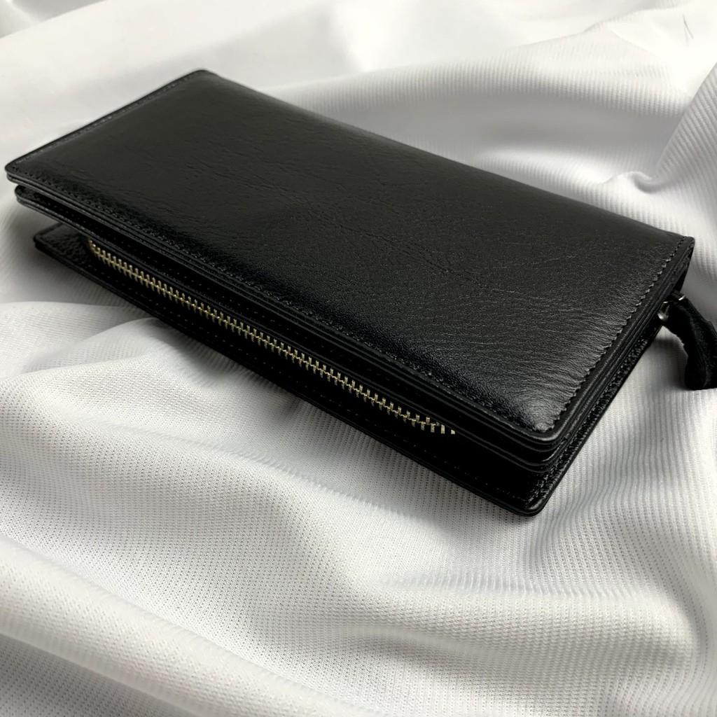 Ví Da Nam Cầm Tay Clutch, Ví Công Sở CL129