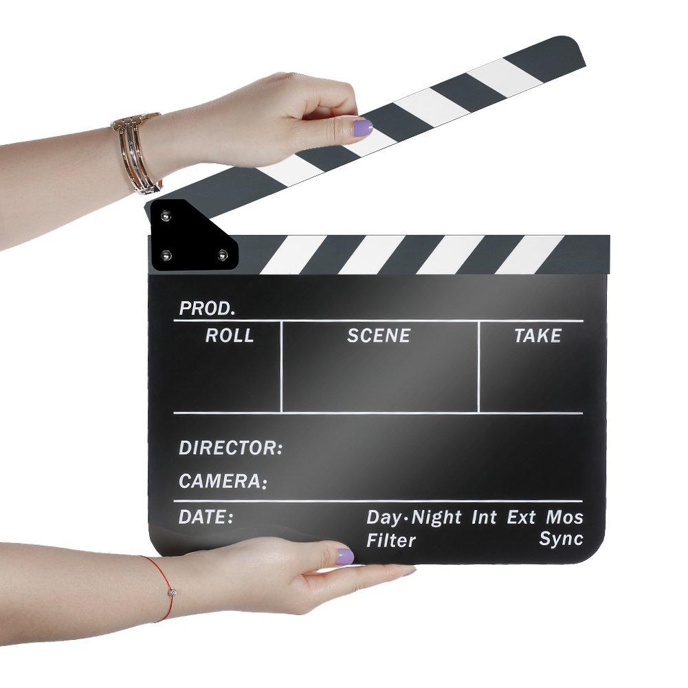 Đạo diễn phim chuyên nghiệp Clapboard, Studio chụp ảnh Video TV Acrylic
