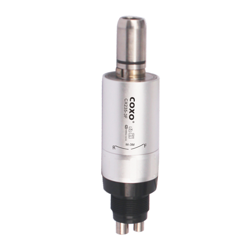 COXO CX235-3F M-3M4 Động cơ không khí bên ngoài Tay khoan tốc độ thấp 4 hol Chuyển tiếp và quay ngược lại