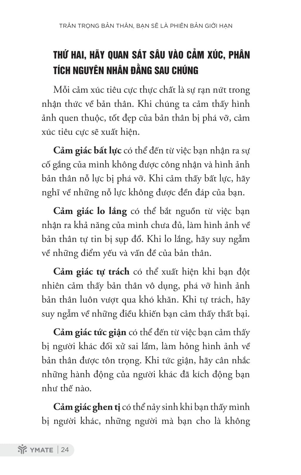 Trân Trọng Bản Thân Bạn Sẽ Là Phiên Bản Giới Hạn