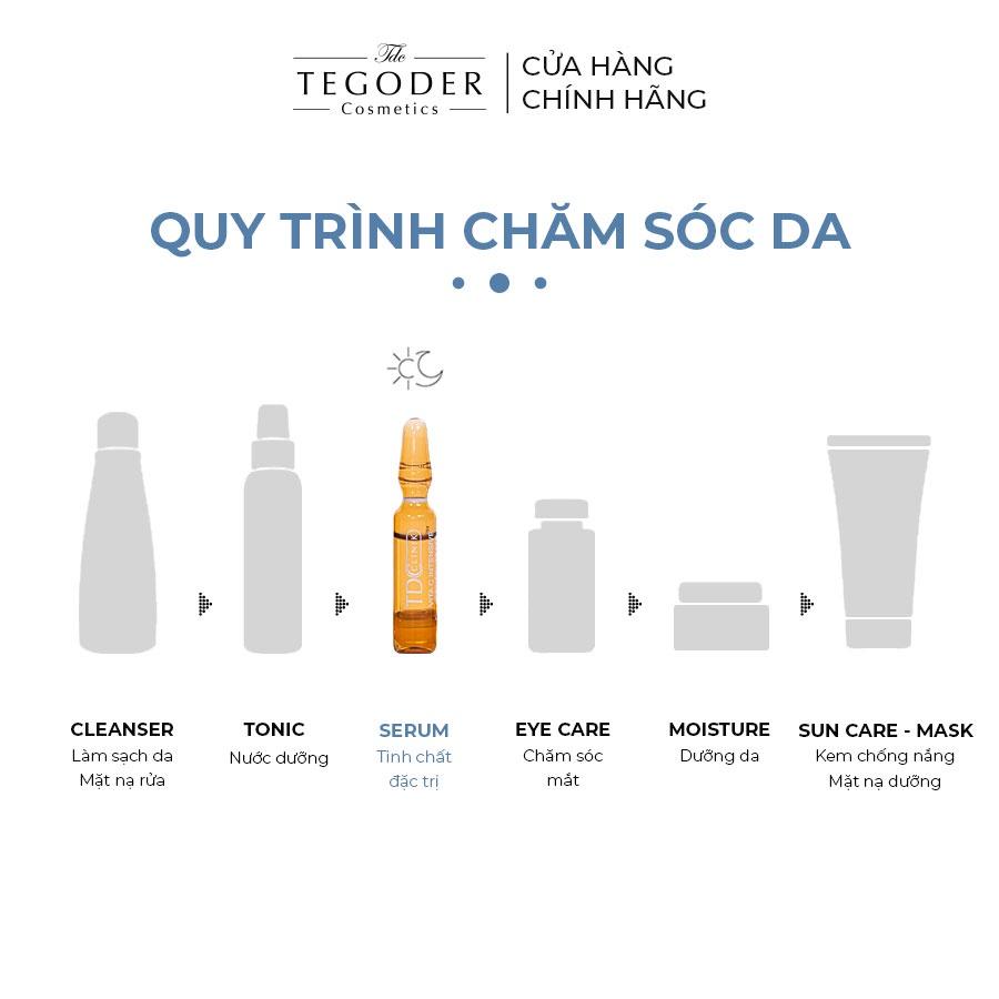 Tinh chất Vitamin C tế bào gốc dưỡng sáng da Tegoder Vita-C intensive concentrate 6x2 ml mã 7954