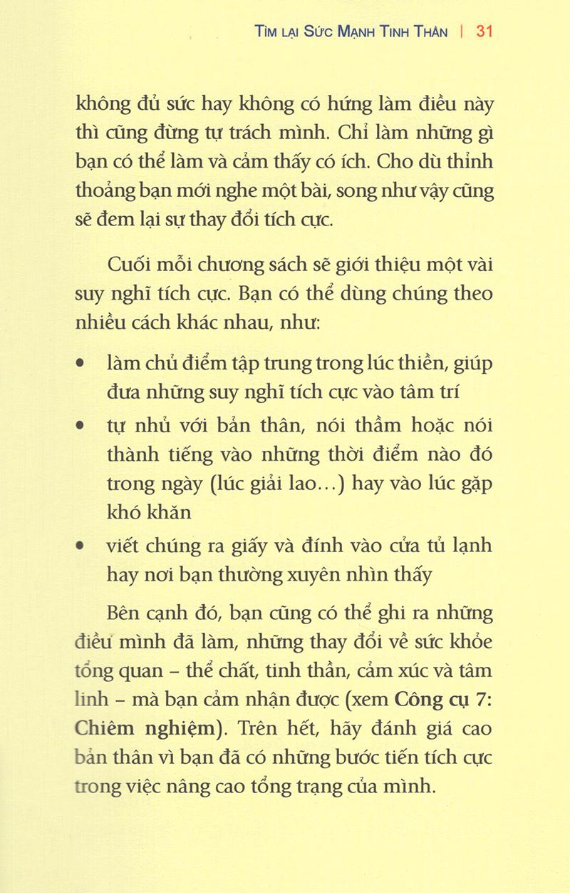 Tìm Lại Sức Mạnh Tinh Thần (Tái Bản)