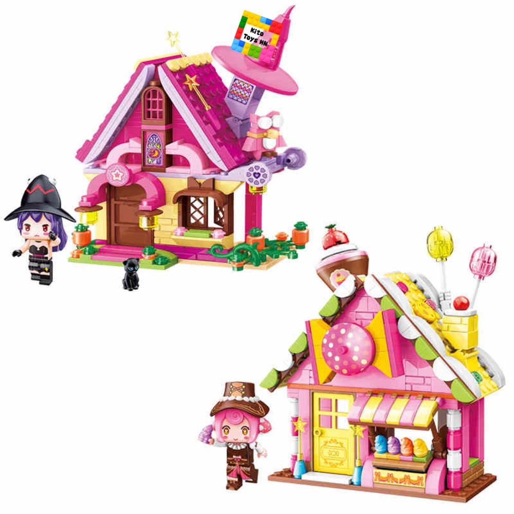 Bộ Đồ Chơi Lắp Ráp Mô Hình 72017 Mine-craft Mini World Nhà Phép Thuật Của Lilith 223 Chi Tiết Cho Trẻ Từ 6 Tuổi
