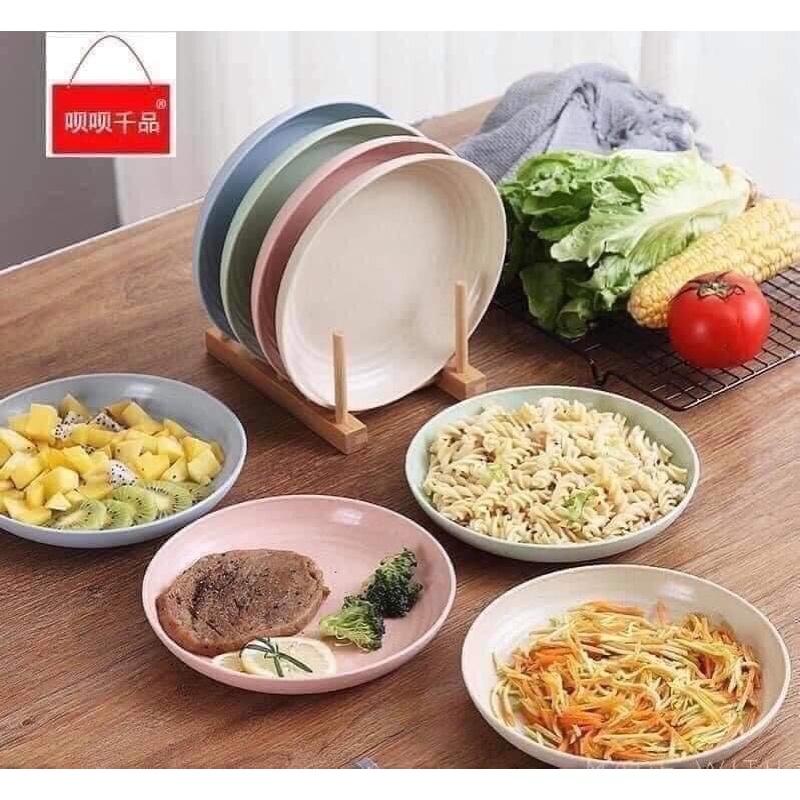 Set 6 đĩa lúa mạch sắc màu
