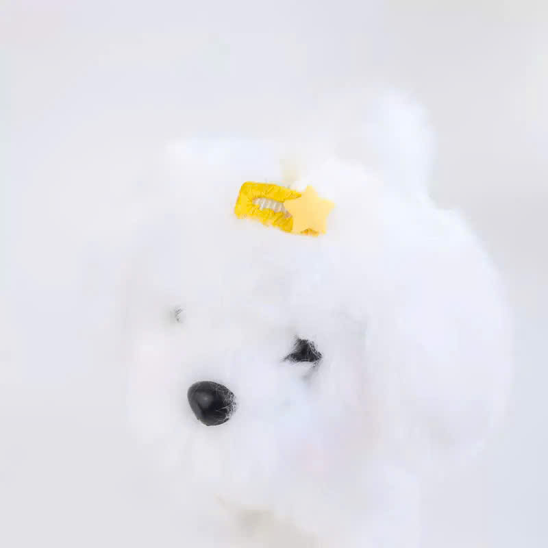 NƠ KẸP TÓC CÀI TÓC THỜI TRANG DỄ THƯƠNG NGÔI SAO CÀI ĐẦU MÃ 32 CHO THÚ CƯNG CHÓ MÈO