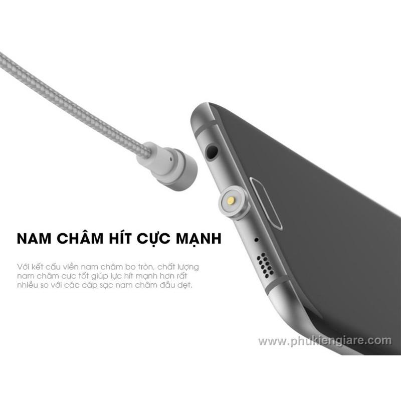 Cáp sạc X-Cable hít nam châm