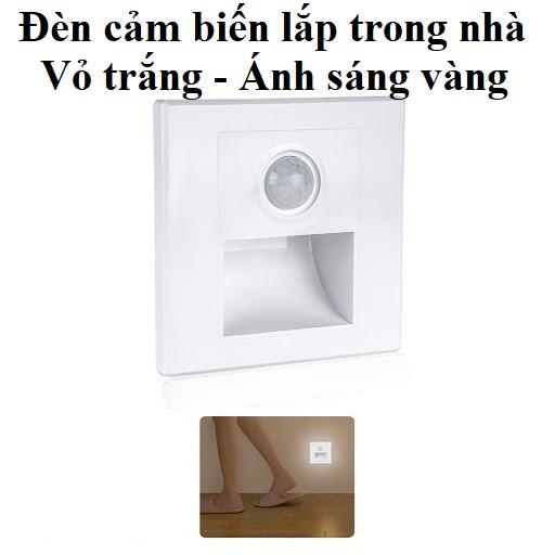 Đèn bậc cầu thang gắn âm tường trong nhà và ngoài trời