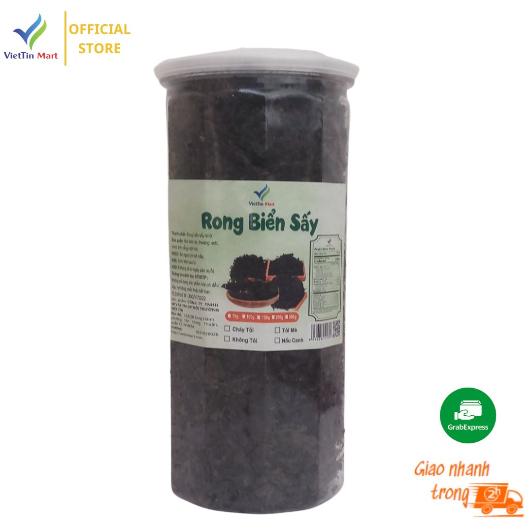 Rong Biển Sấy Giòn Viettinmart 70g/ 150g/ 250g