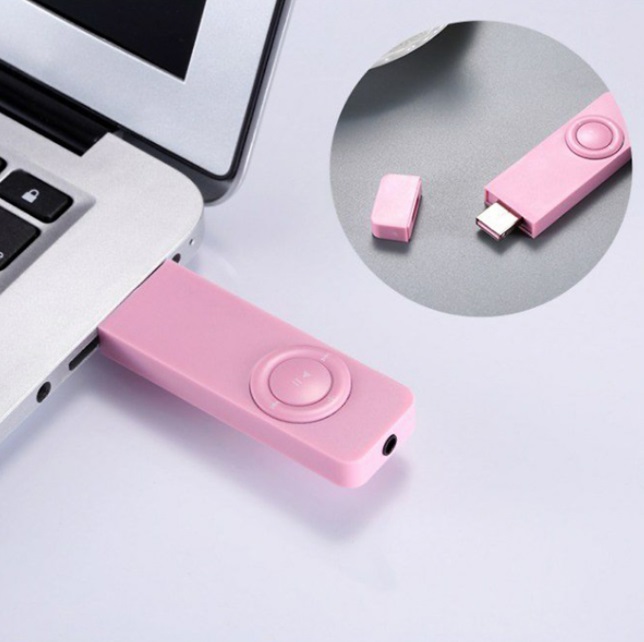 Máy nghe nhạc mp3 usb kết nối tai nghe bỏ túi tiện lợi phục vụ cho hoạt động thể thao, chạy bộ