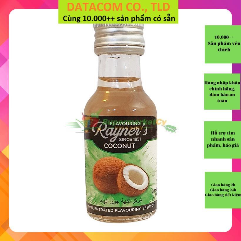 Hương dừa hiệu Rayner's Coconut Favouring 28ml