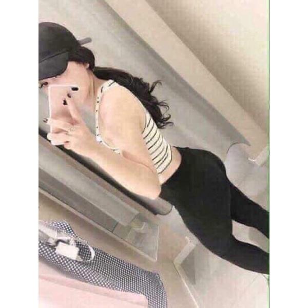 Quần legging cạp cao hack dáng F21 - hinhin