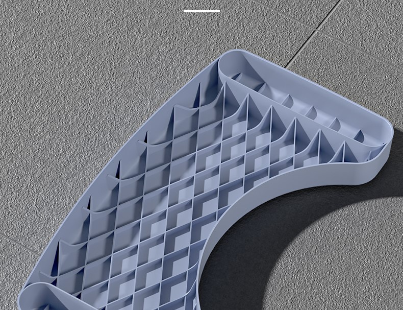 Ghế kê chân đi toilet tạo góc nghiêng 35 độ dễ dành đi vệ sinh hơn (giao màu ngẫu nhiên)