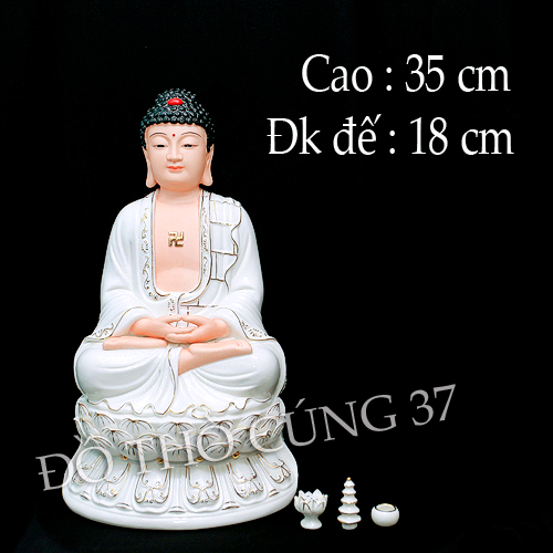 TƯỢNG PHẬT A DI ĐÀ MEN SỨ CAO CẤP