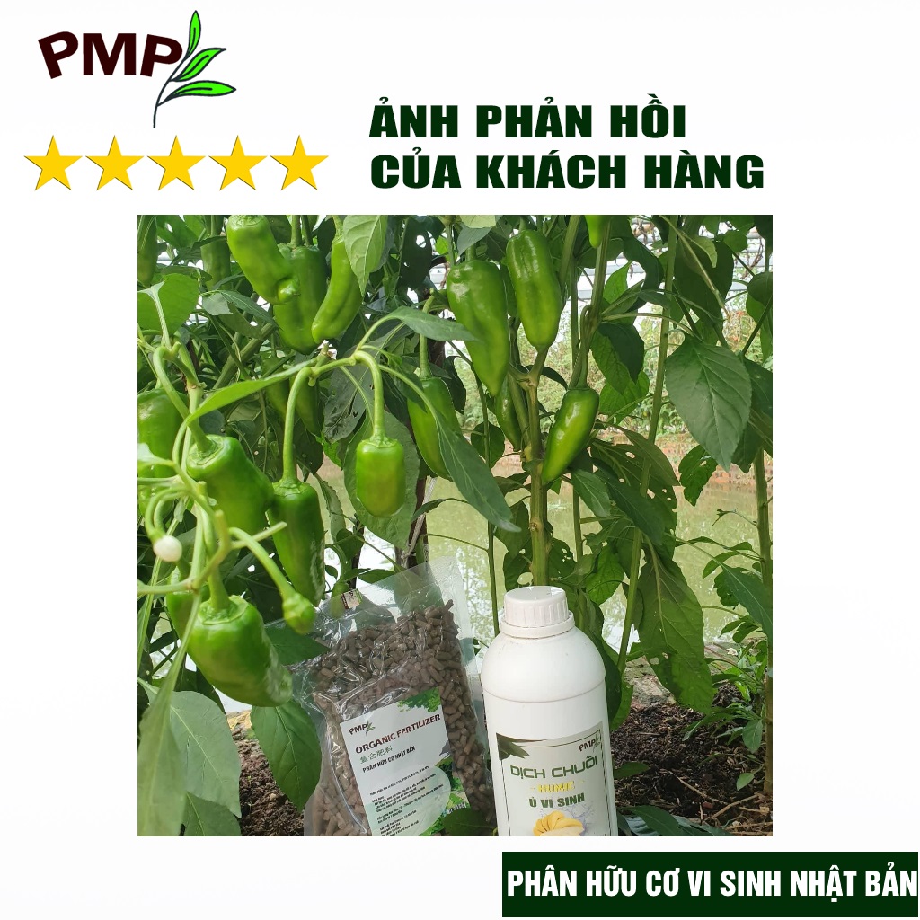 Combo Phân Hữu Cơ Nhật Bản, Chế Phẩm Vi Sinh Biomic & Nấm Trichoderma PMP Chuyên Dụng Cho Hoa Hồng, Rau Sạch, Cây Cảnh