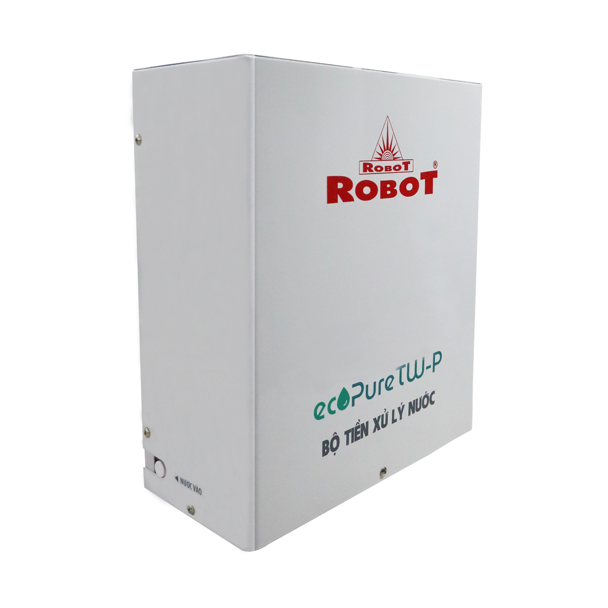 Bộ Tiền Xử Lý Nguồn Nước Máy ROBOT EcoPureTWP 2 Cấp Lọc Có Bơm Tăng Áp Dùng Cho Máy Lọc Nước Điện Giải Ion Kiềm - Hàng Chính Hãng