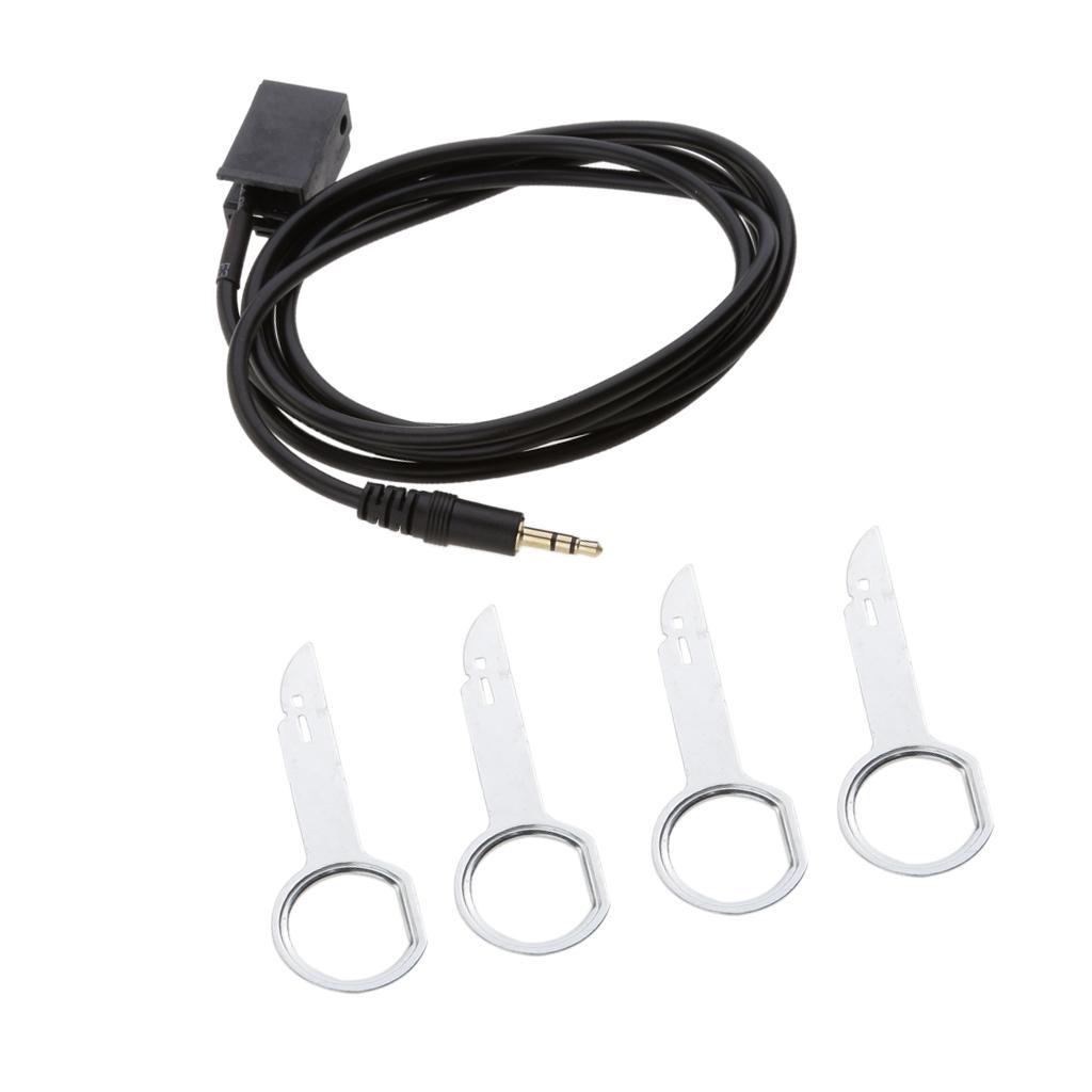 6000CD Aux In Input Adapter Cable Radio MP3 3.5MM Jack For