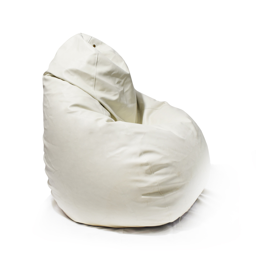 GHẾ LƯỜI GIỌT NƯỚC SIZE LỚN CHẤT LIỆU SIMILY MÀU TRẮNG - The Beanbag House