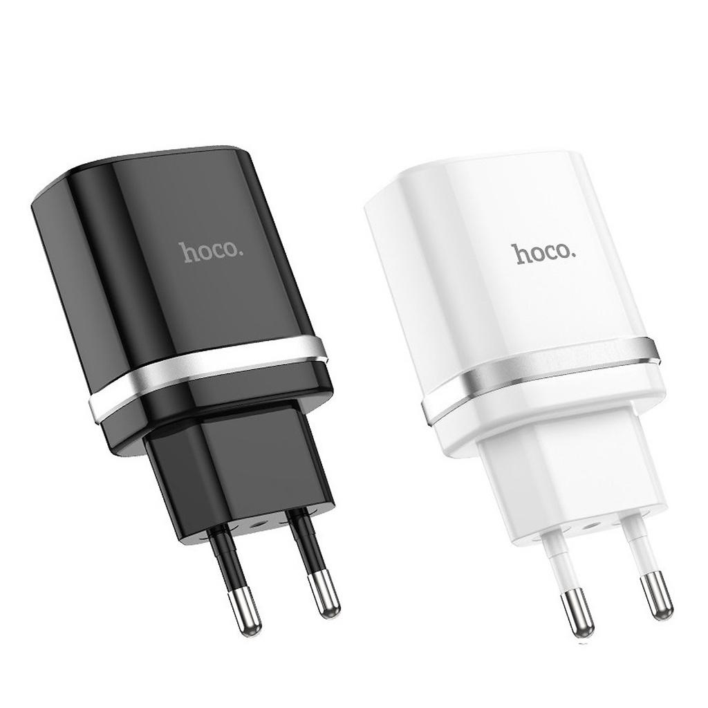 Củ Sạc Nhanh 18W QC3.0 Hoco C12Q - Cốc Sạc Nhanh Cổng USB Hỗ Trợ QC3.0, QC2.0 - Hàng Chính Hãng