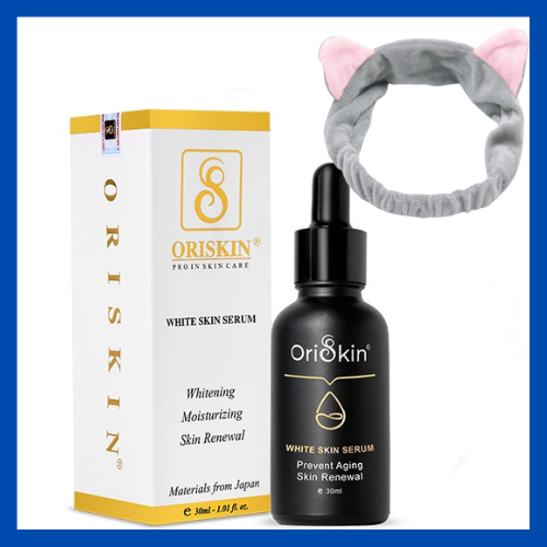 Serum Cho Da Nhạy Cảm Oriskin White Skin Serum, Dưỡng Trắng, Mờ Thâm Nám, Tặng Kèm Băng Đô Thời Trang Ngẫu Nhiên