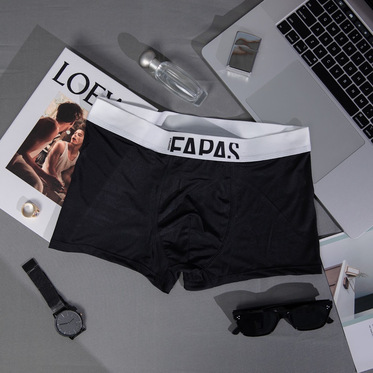 Bộ 4 Quần Lót Nam cao cấp, Quần Sịp Đùi Boxer nam thun lạnh mẫu mới lịch lãm F1