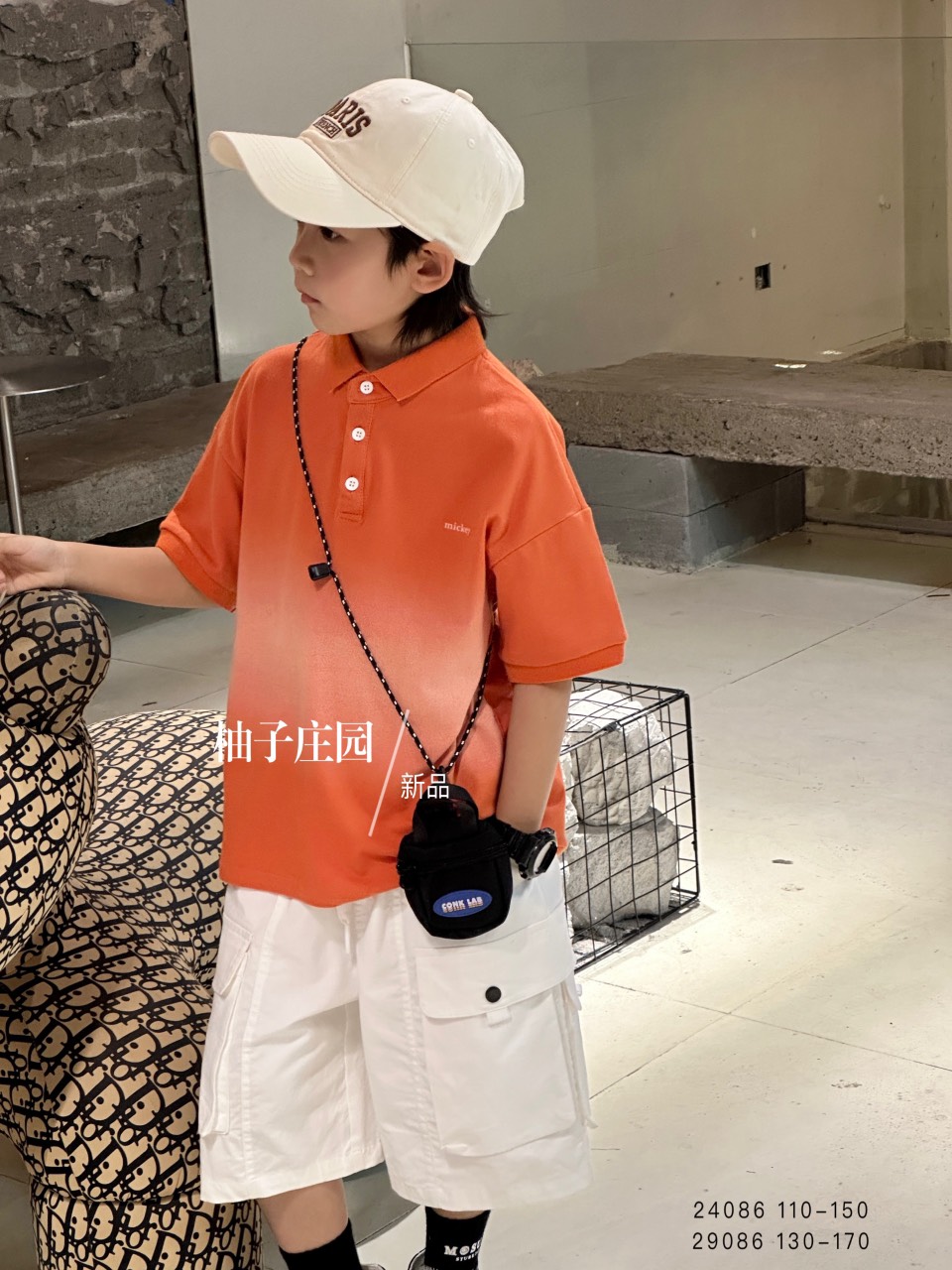 Áo Polo bé trai cộc tay 4-10 tuổi in chữ và đáp logo nhiều màu vải cao cấp thoáng mát khỏe khoắn thời trang