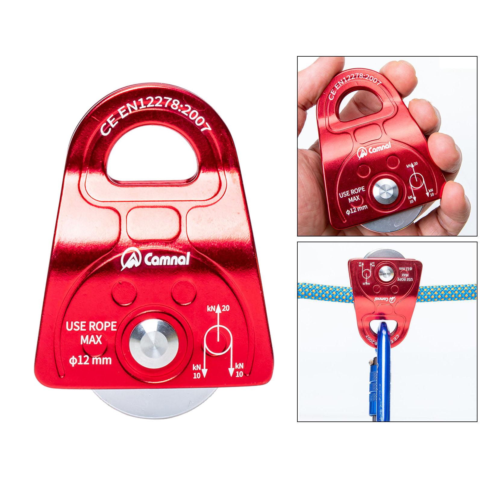 Rock Climbing Rigging Zipline Arborist Tree Climb 12mm Rope Pulley