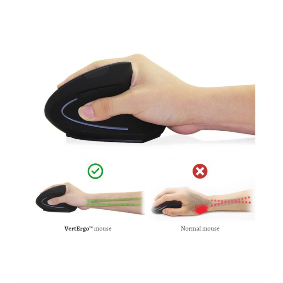 _ Chuột không dây Chống mỏi tay ERGONOMIC - AsiaMart