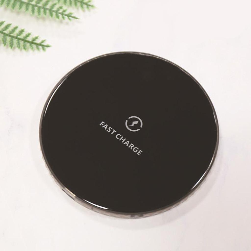 Wireless  15w  Charging Pad QC 3.0 for   Black