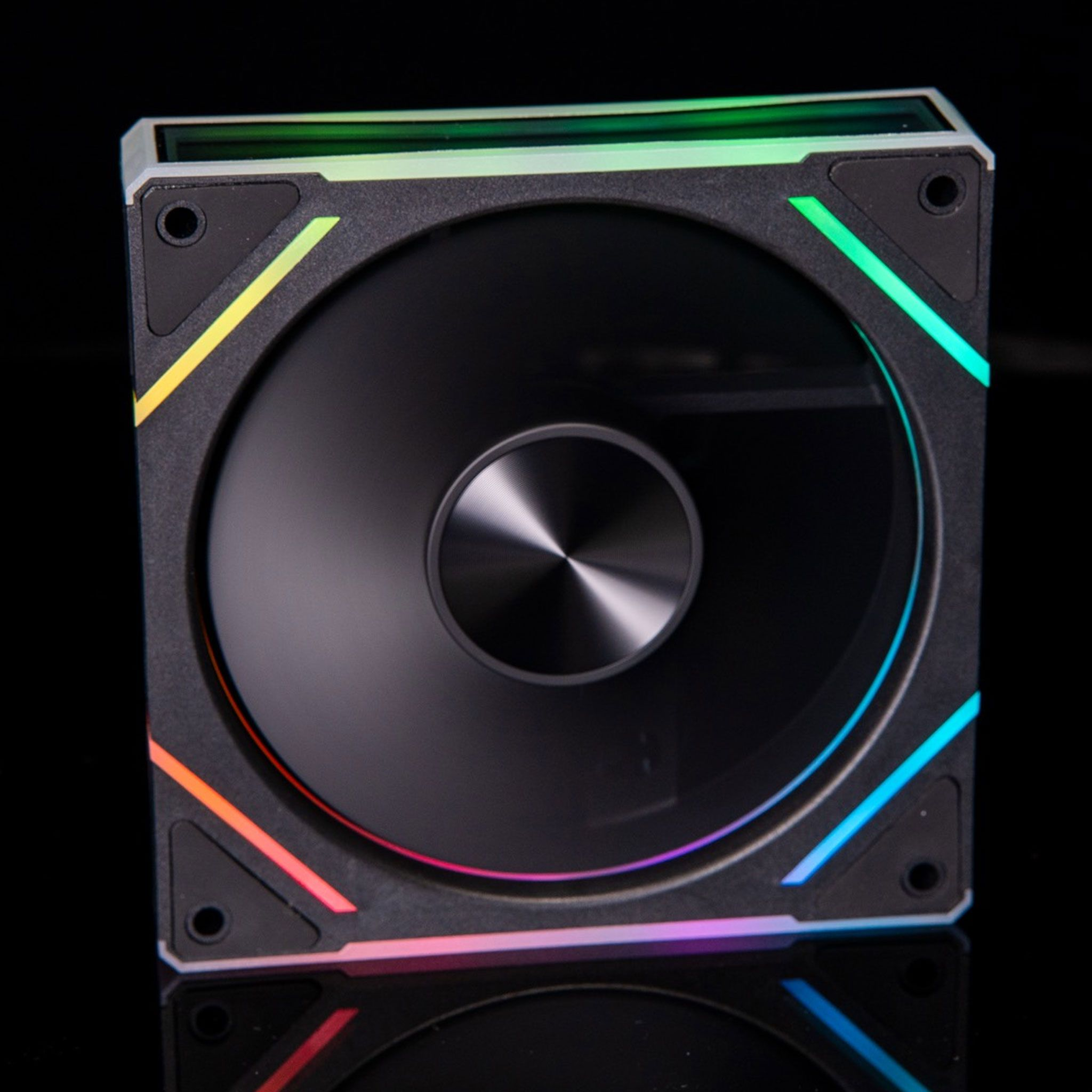 Quạt Tản Nhiệt Fan Case Leopard V1 ARGB Sync Main Đen/ Trắng – Hàng Chính Hãng