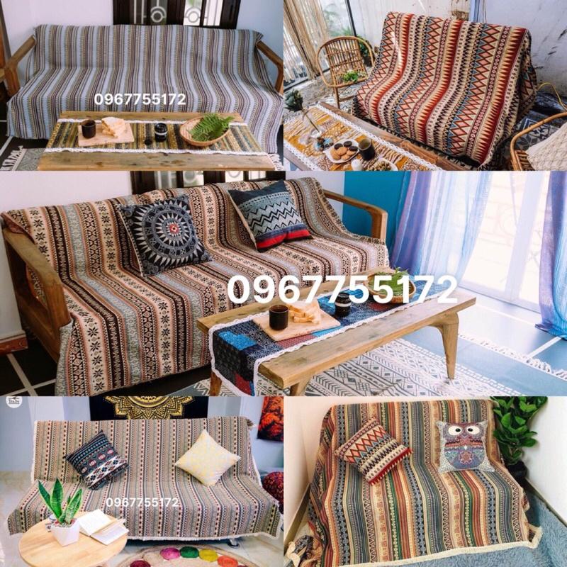 Thảm sofa, chăn , rèm cửa, gối ,,,, thổ cẩm ( khách chat ib gửi mẫu mình chọn cho shop nhé)