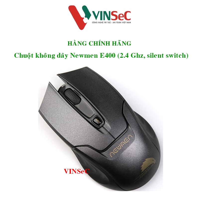 Chuột máy tính không dây Gaming Newmen E400 silent – Hàng Chính Hãng