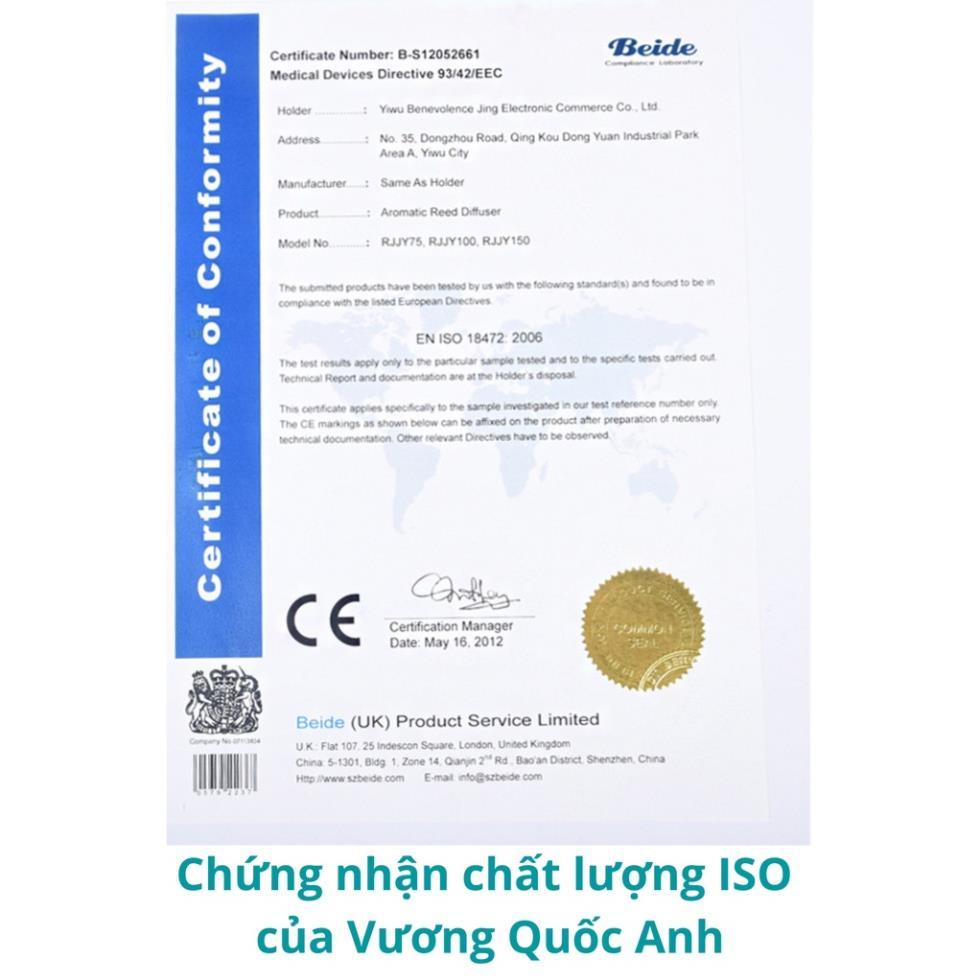 Tinh Dầu Khuếch Tán Thơm Phòng Thơm Xe Thơm Tủ Quần Áo 50ML