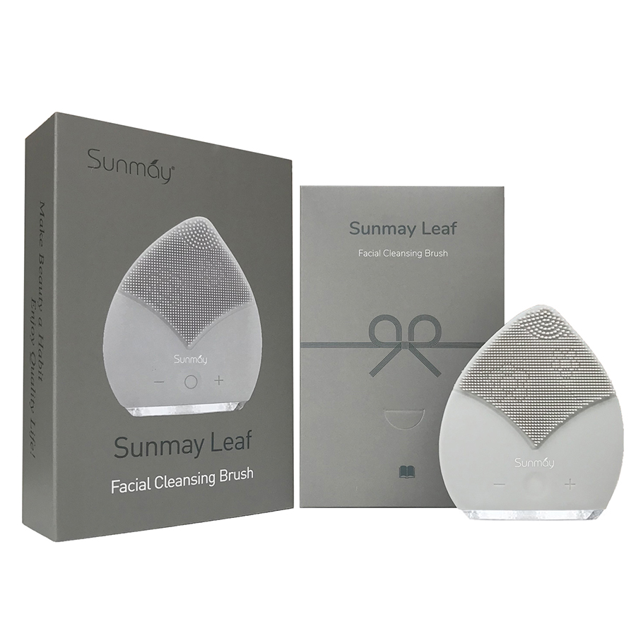 Máy rửa mặt Sunmay Luxury Leaf - Grey