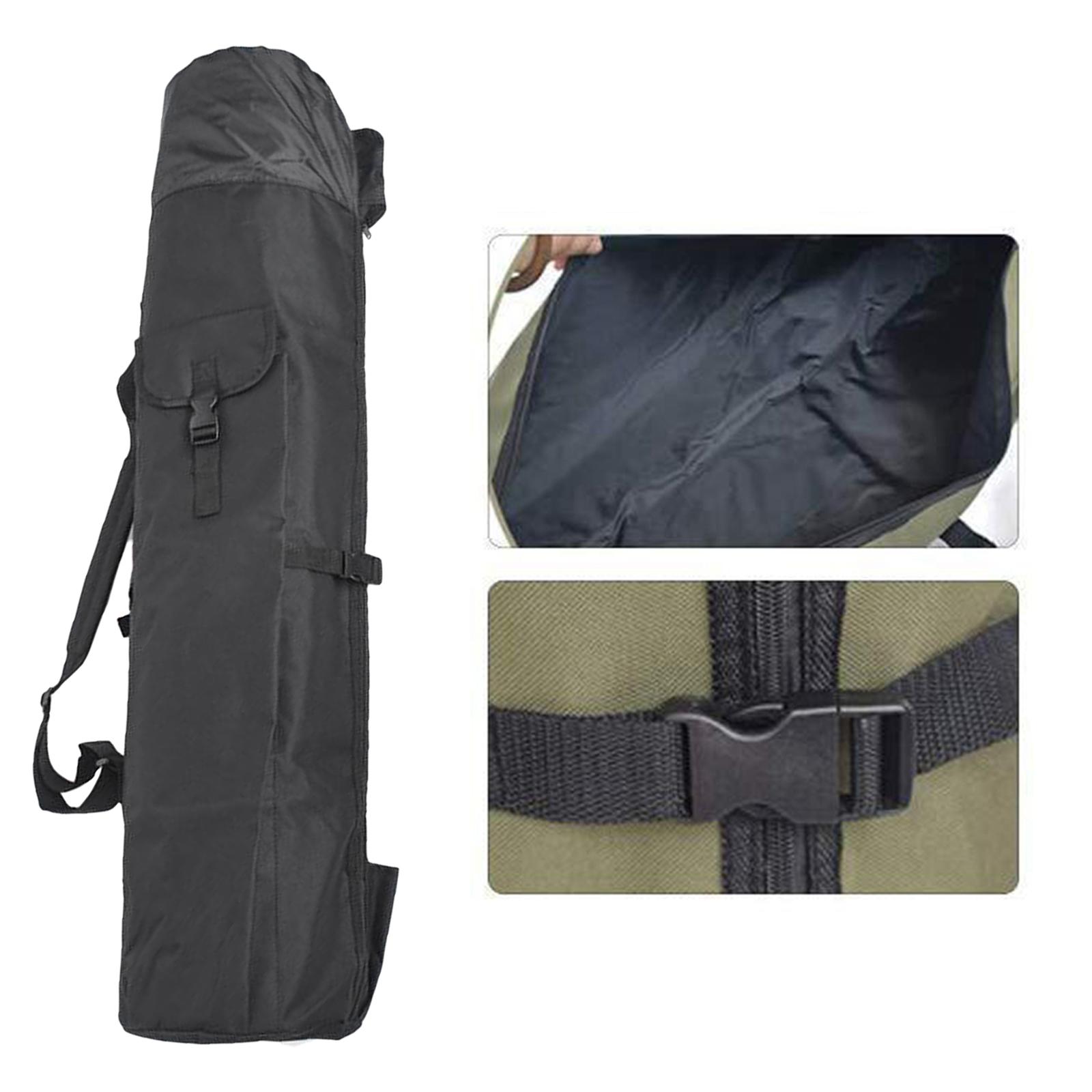 Waterproof Fishing Tackle Bag Fishing Rods Holder Travel Reel Carry Case