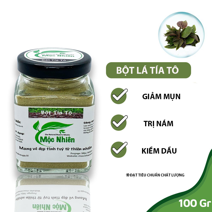 Bột Lá Tía Tô nguyên chất 100%