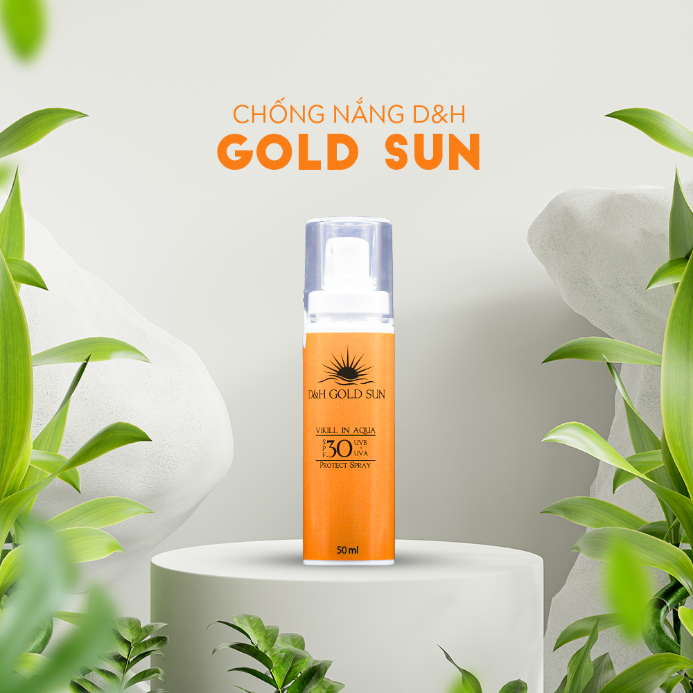 Chống nắng D&H Gold Sun 100% Thiên Nhiên