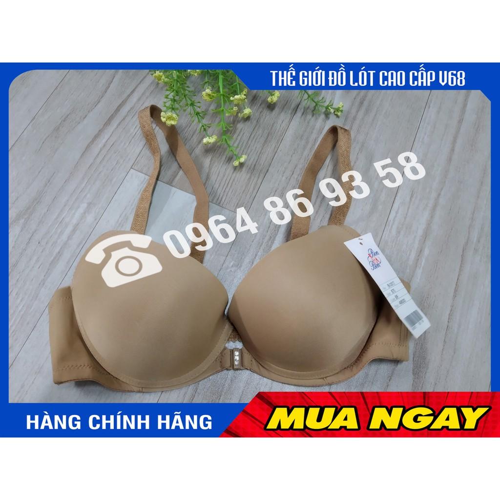Áo lót nữ nâng ngực Bon Bon 3572, mút dày, cài trước