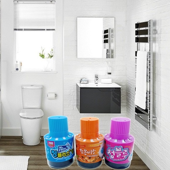 Chai thả tẩy bồn cầu ,lọ thả bồn cầu Hàn Quốc giúp khử mùi bồn cầu , diệt khuẩn , chống tắc nghẽn , phù hợp cho mọi gia đình