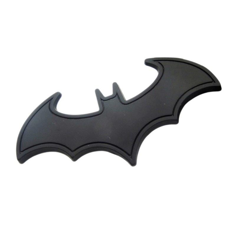 Logo Batman 3D bằng kim loại trang trí xe hơi
