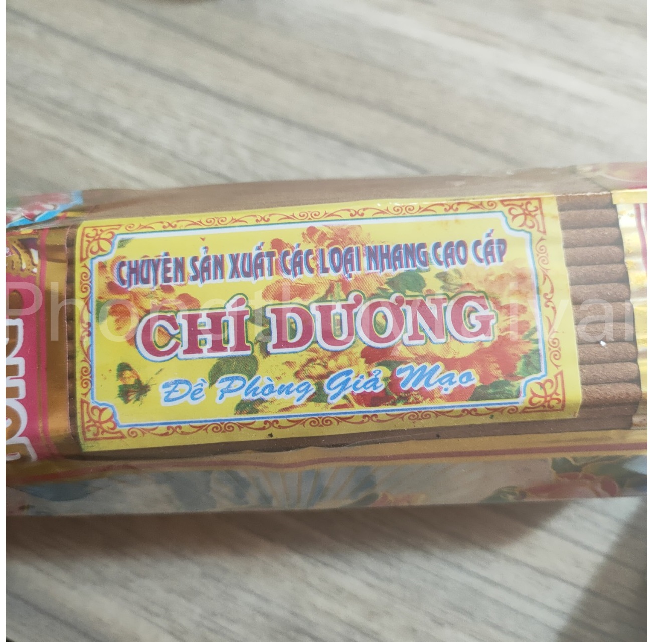 Nhang chung cư cao cấp CHÍ DƯƠNG 20cm (nhãn hiệu DI LẶC) - thờ cúng