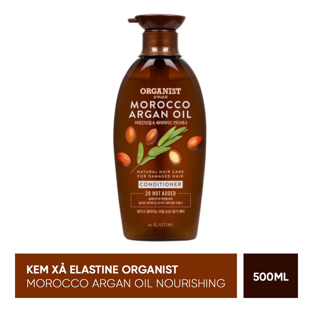 Kem Xả nuôi dưỡng tóc Organist dành cho tóc hư tổn – Tinh dầu Morocco Argan 500ml