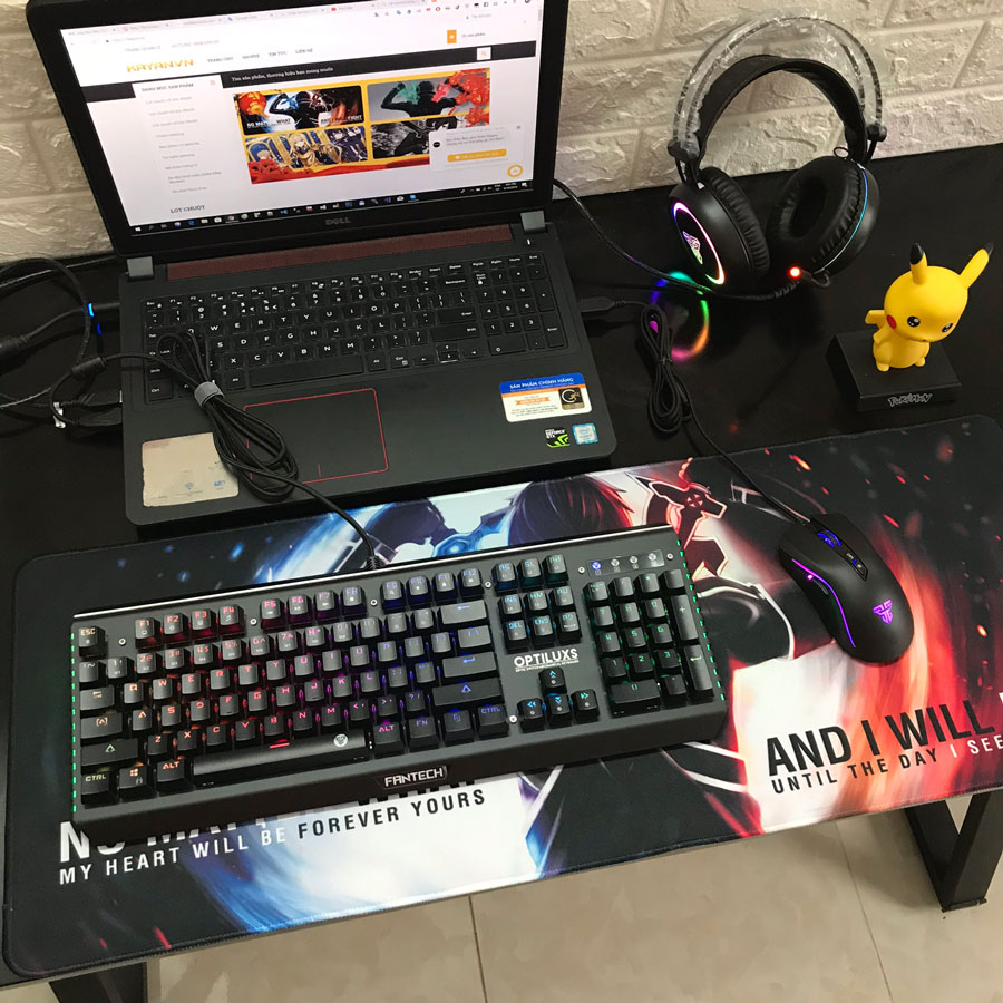 Miếng Lót Chuột, Bàn Di Chuột, mouse pad anime Sword Art Online cỡ lớn (80x30x0.3)