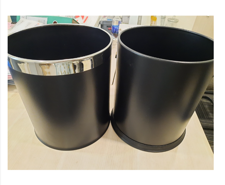 Thùng rác đen 2 lớp 8 lít
