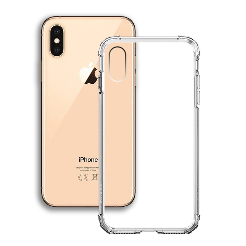 Ốp Lưng Chống Sốc cho điện thoại Apple Iphone XS Max - Dẻo Trong - Hàng Chính Hãng