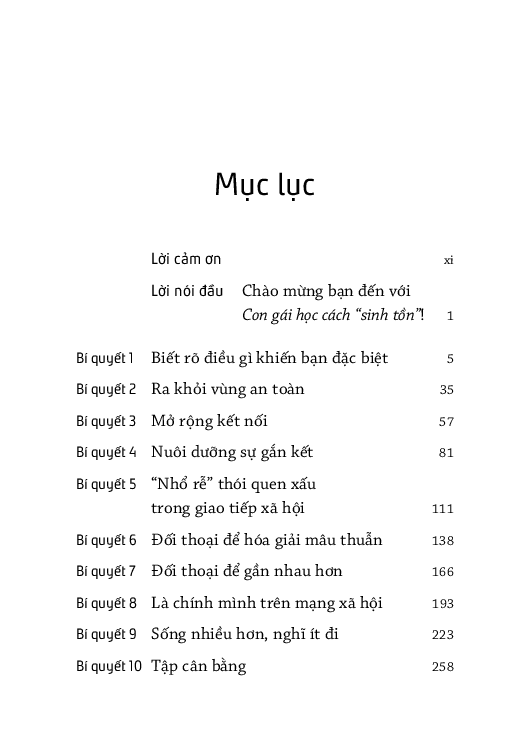 Con Gái Học Cách “Sinh Tồn” - 10 Bí Quyết Tâm Lý Để Tuổi Trẻ Của Bạn Ở Một Đẳng Cấp Khác