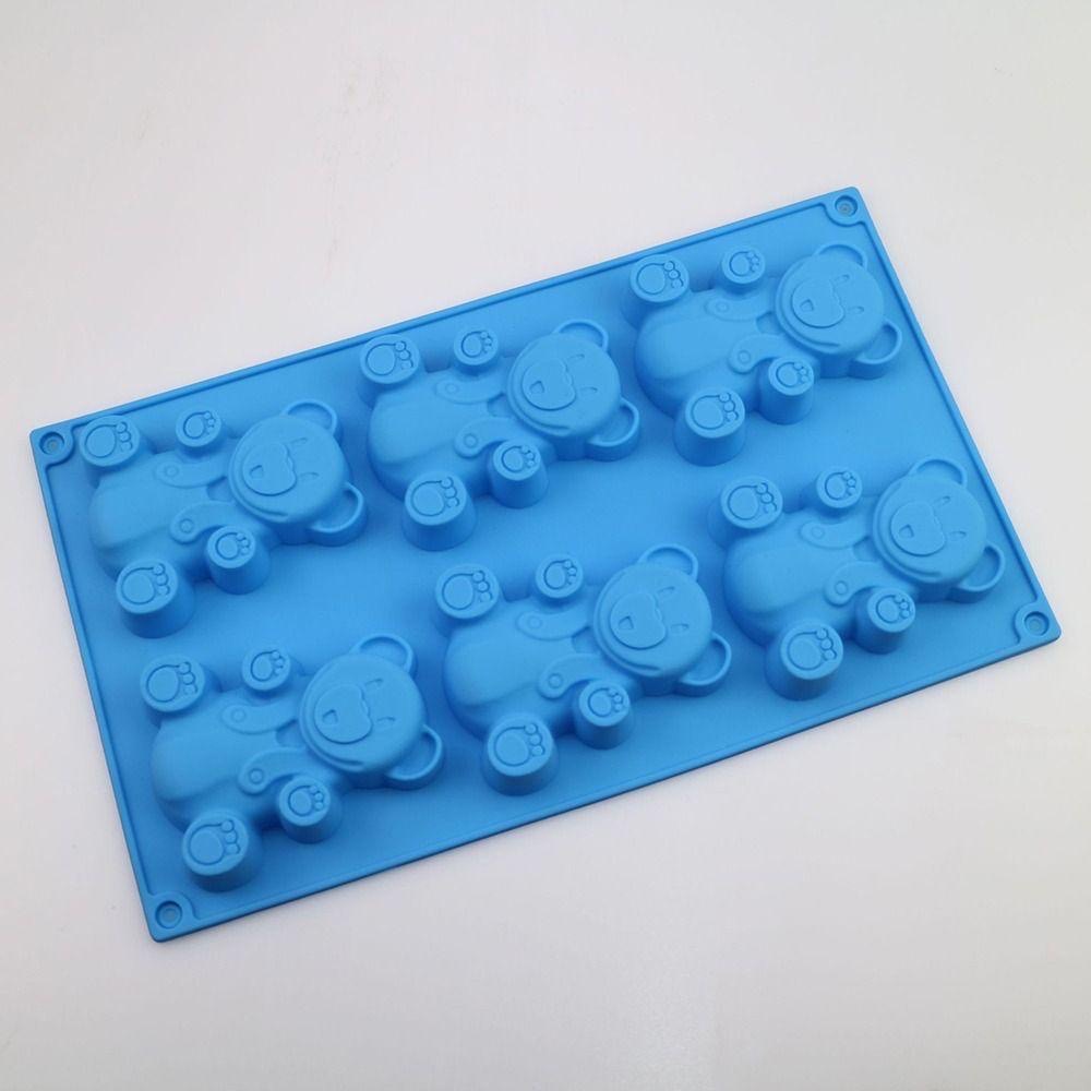 Khuôn silicon hình gấu