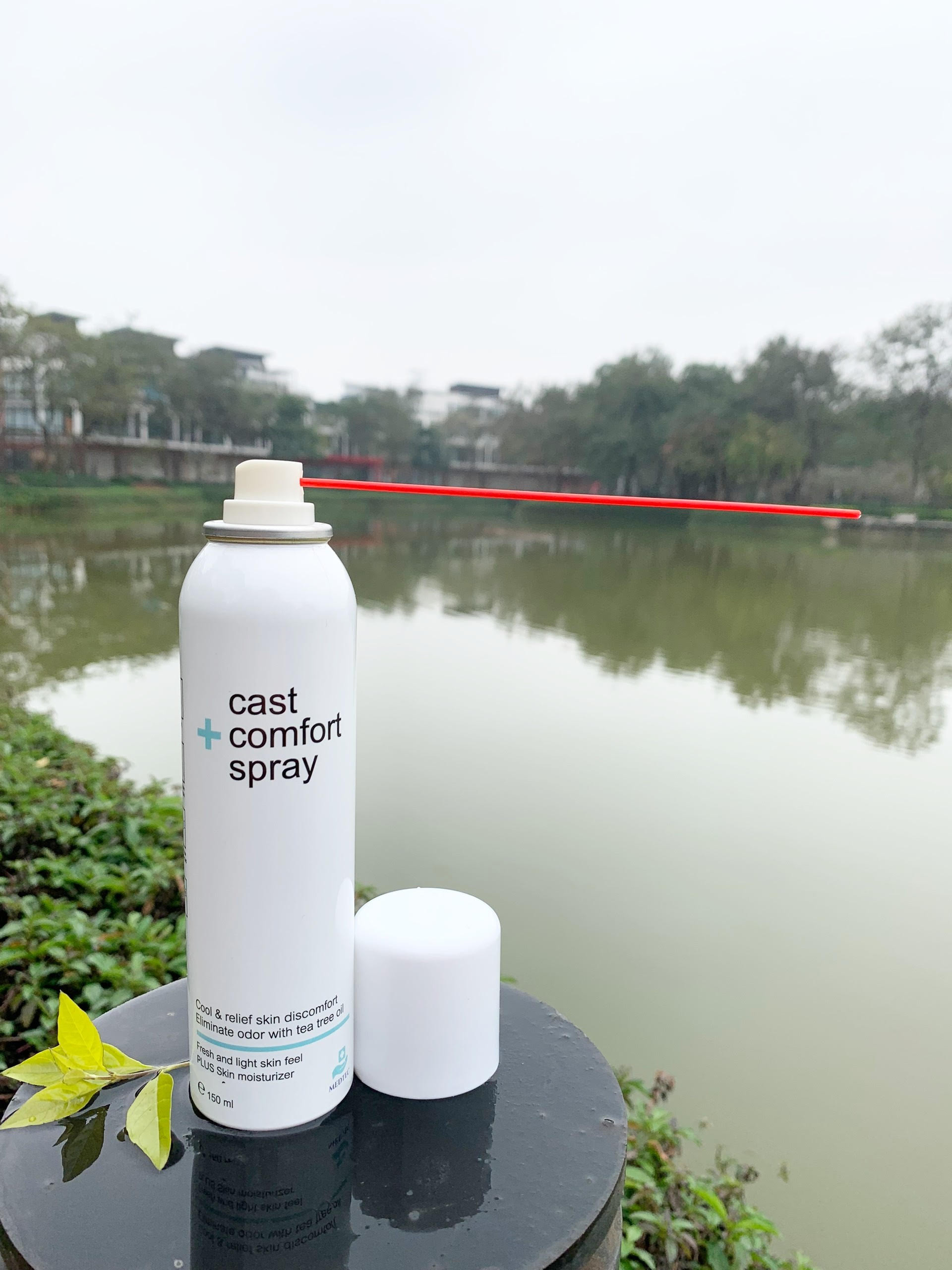 Xịt bó bột Medtec Cast Comfort Spray- Giảm ngứa, khó chịu, kháng khuẩn, khử mùi hôi, cảm giác dễ chịu ngay sau xịt - Nhập khẩu Thái Lan